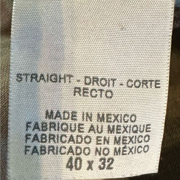 Levis Strauss Signature Straight Leg Classic Fit Blue Denim Jeans Men's 40x32 - Picture 4 of 6